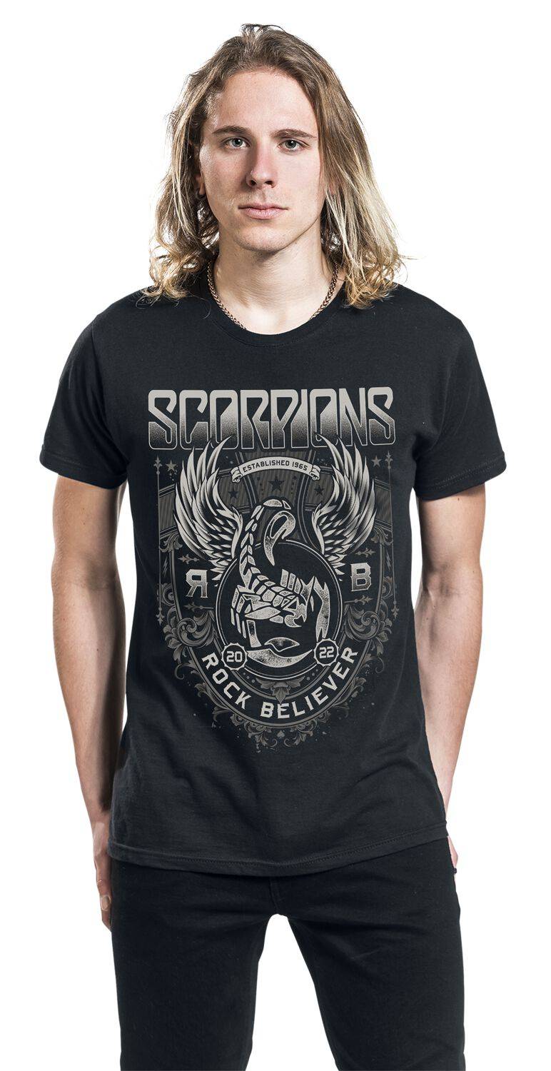 EMP "Rock Believer Ornaments" T-Shirt Schwarz Von Scorpions