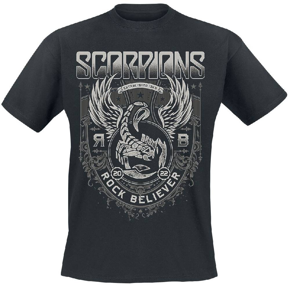 EMP "Rock Believer Ornaments" T-Shirt schwarz von Scorpions