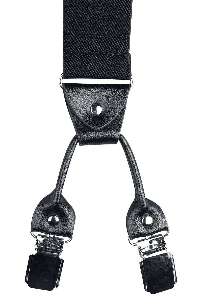 EMP "Rockabilly Braces" Hosenträger Schwarz Von Banned Alternative