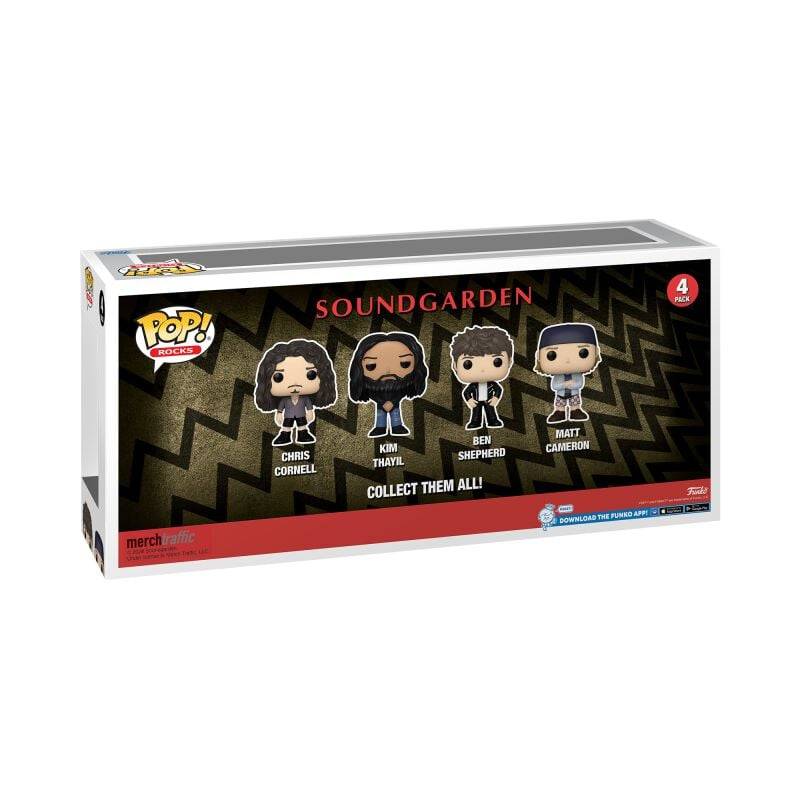 EMP "Rocks! - 4 Vinyl Figuren" Funko Pop! Von Soundgarden
