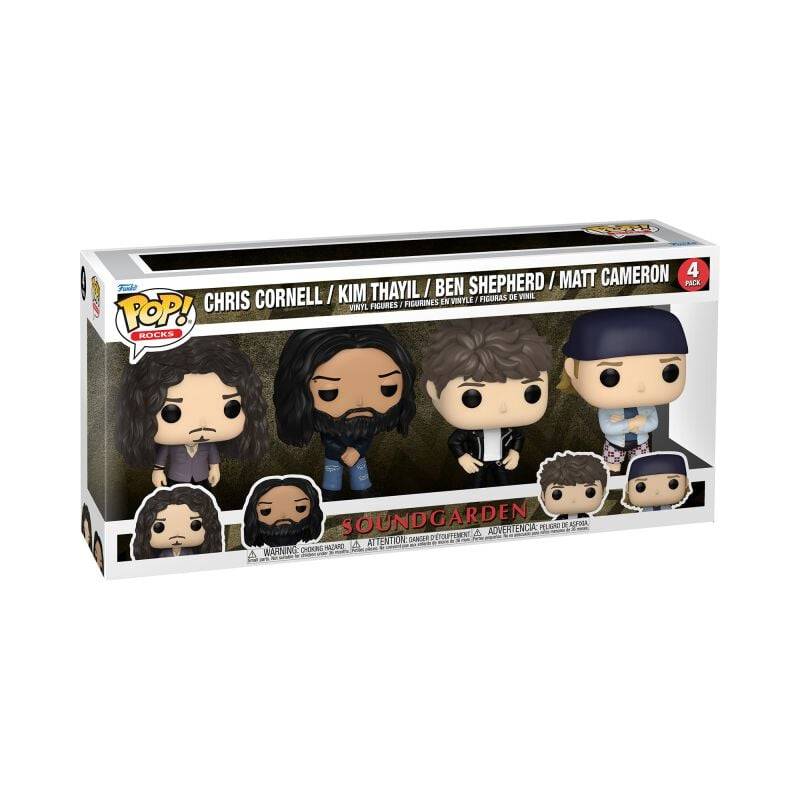 EMP "Rocks! - 4 Vinyl Figuren" Funko Pop! von Soundgarden