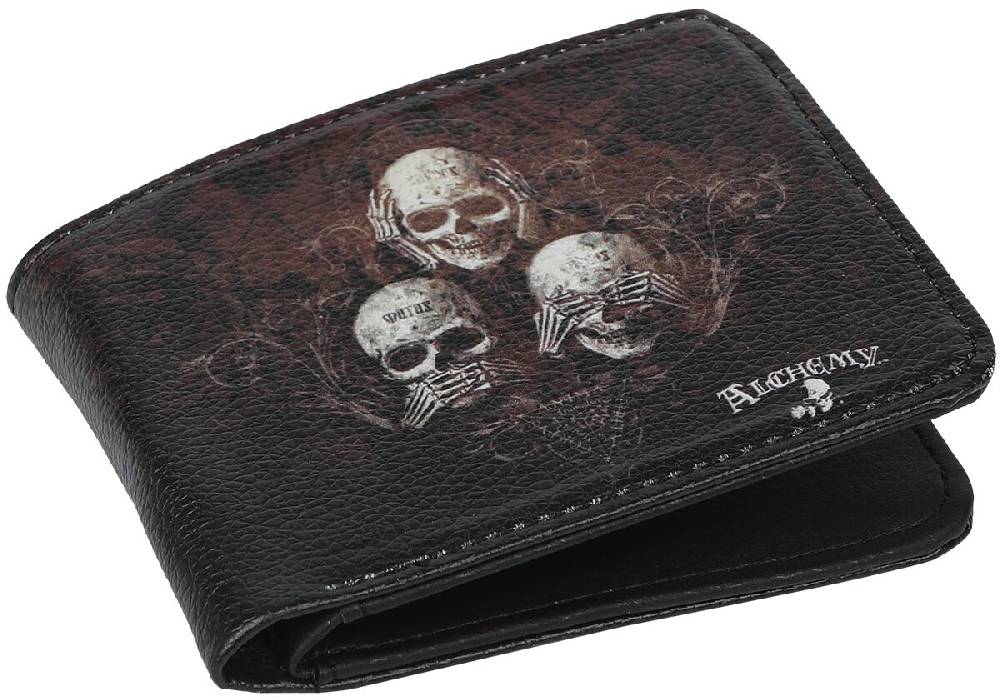 EMP "Rocksax - No Evil" Geldbörse schwarz von Alchemy England