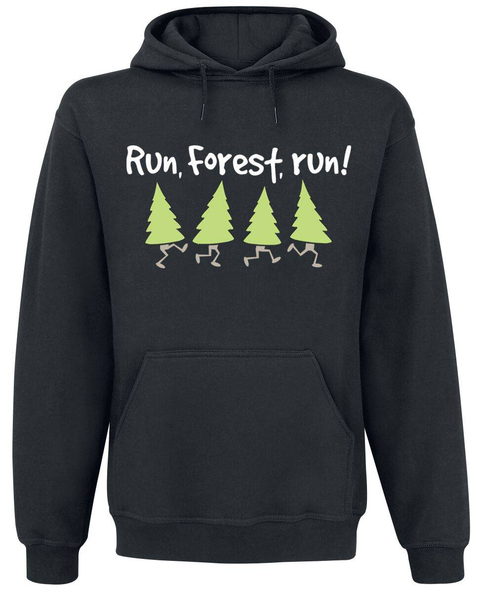 EMP "Run, Forest, Run!" Kapuzenpullover schwarz von Sprüche