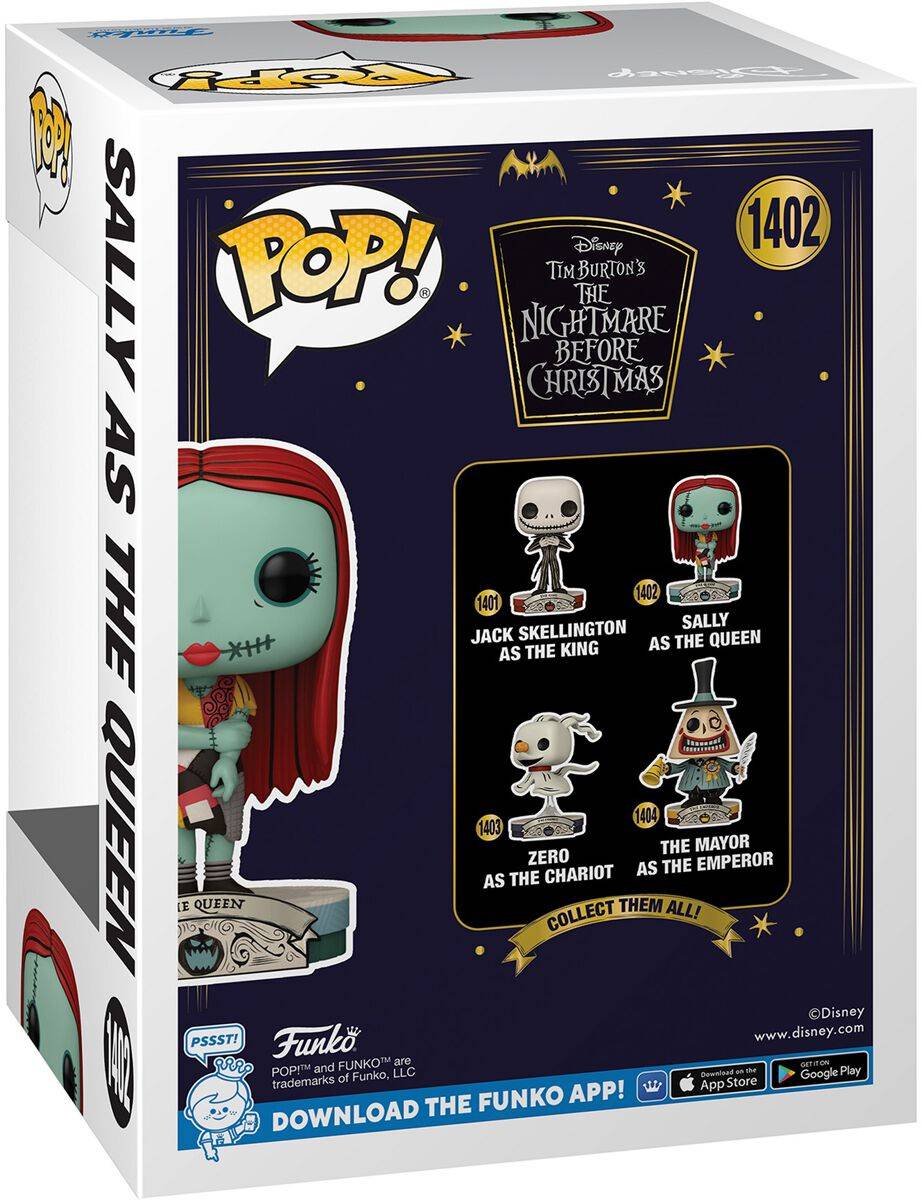 EMP "Sally As The Queen Vinyl Figur 1402" Funko Pop! Multicolor Von The Nightmare Before Christmas