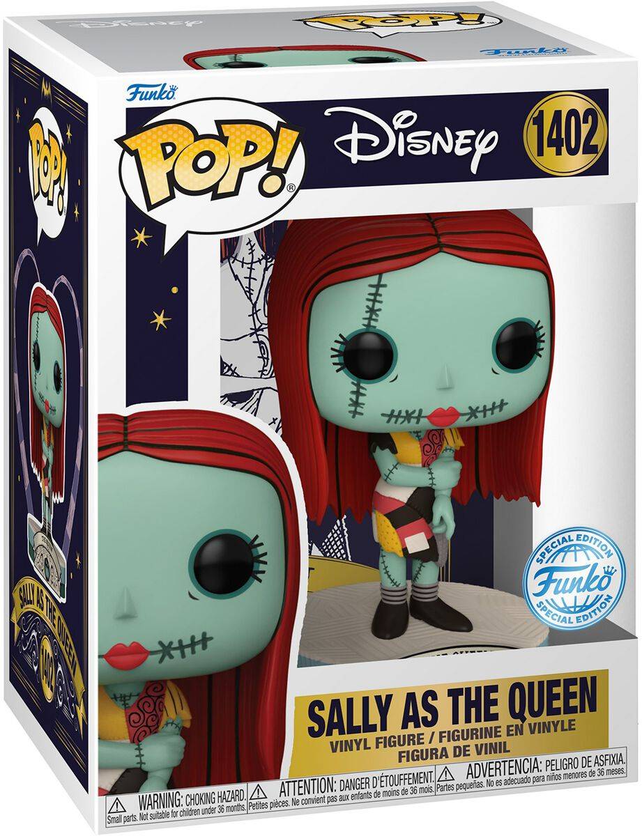 EMP "Sally as the Queen Vinyl Figur 1402" Funko Pop! multicolor von The Nightmare Before Christmas