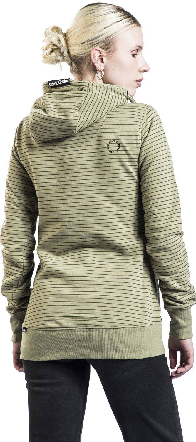 EMP "SarahAK Z Hoodie" Kapuzenpullover Beige Meliert Von Alife And Kickin