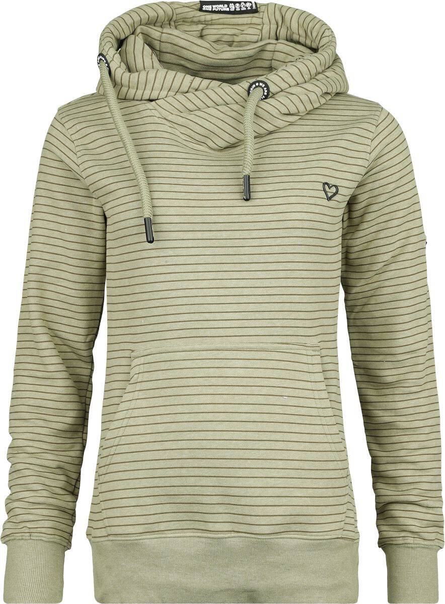 EMP "SarahAK Z Hoodie" Kapuzenpullover beige meliert von Alife and Kickin