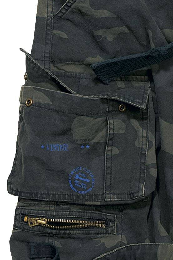 EMP "Savage Vintage Shorts" Short Darkcamo Von Brandit