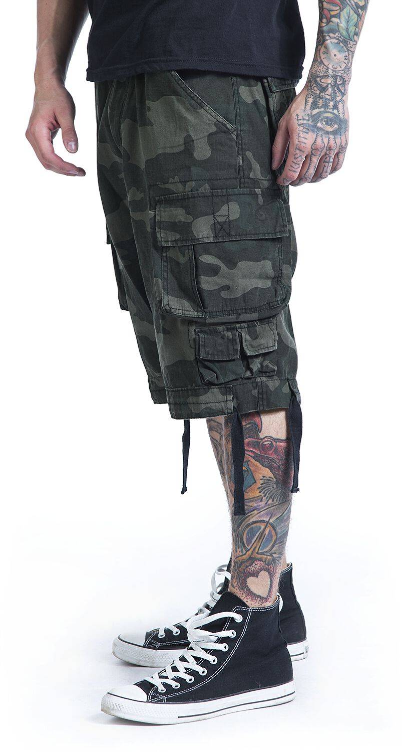 EMP "Savage Vintage Shorts" Short Darkcamo Von Brandit