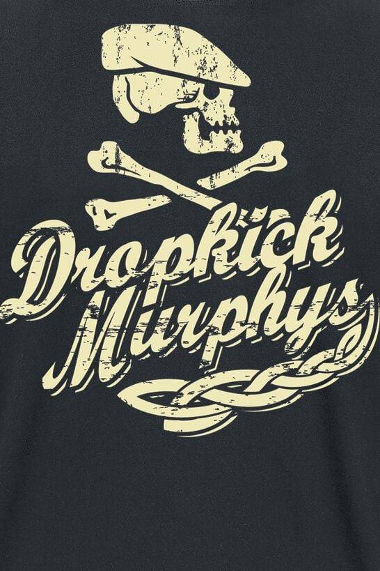 EMP "Scally Skull Ship" T-Shirt Schwarz Von Dropkick Murphys