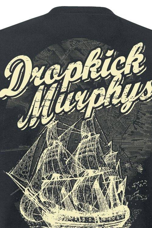 EMP "Scally Skull Ship" T-Shirt Schwarz Von Dropkick Murphys