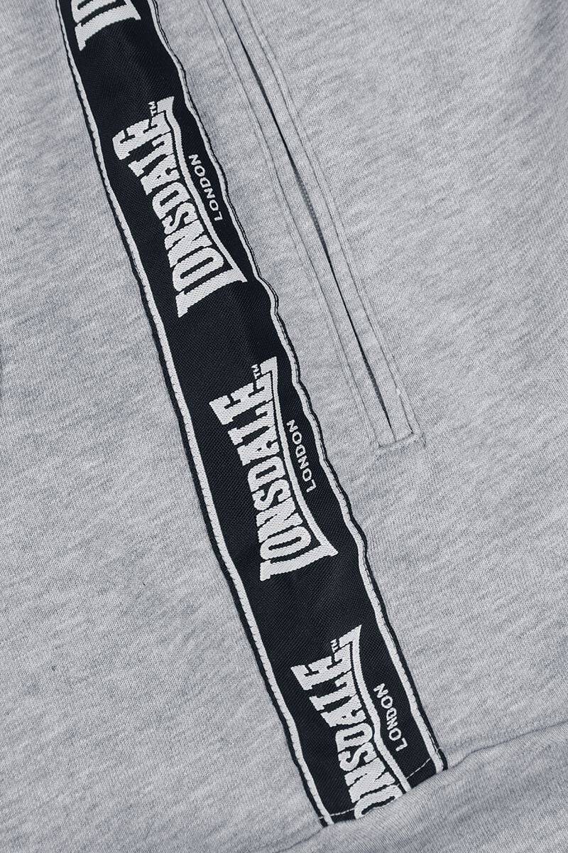 EMP "SCARVELL" Short Grau Meliert Von Lonsdale London