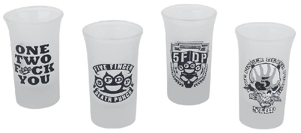 EMP "Schnapsglas-Set" Schnapsglas-Set klar von Five Finger Death Punch