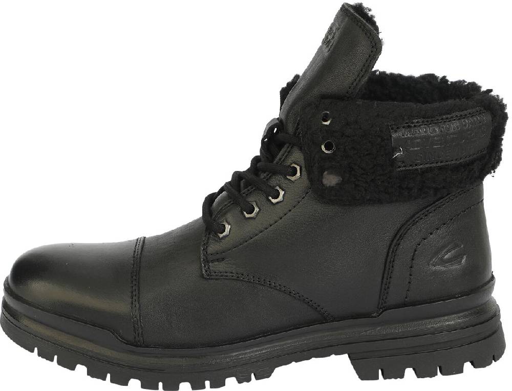 EMP "Schnürboot" Winterstiefel Schwarz Von Camel Active