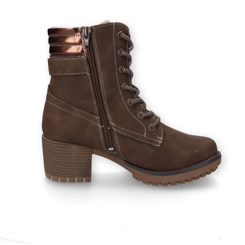 EMP "Schnürboots" Schnürstiefel Braun Von Dockers By Gerli