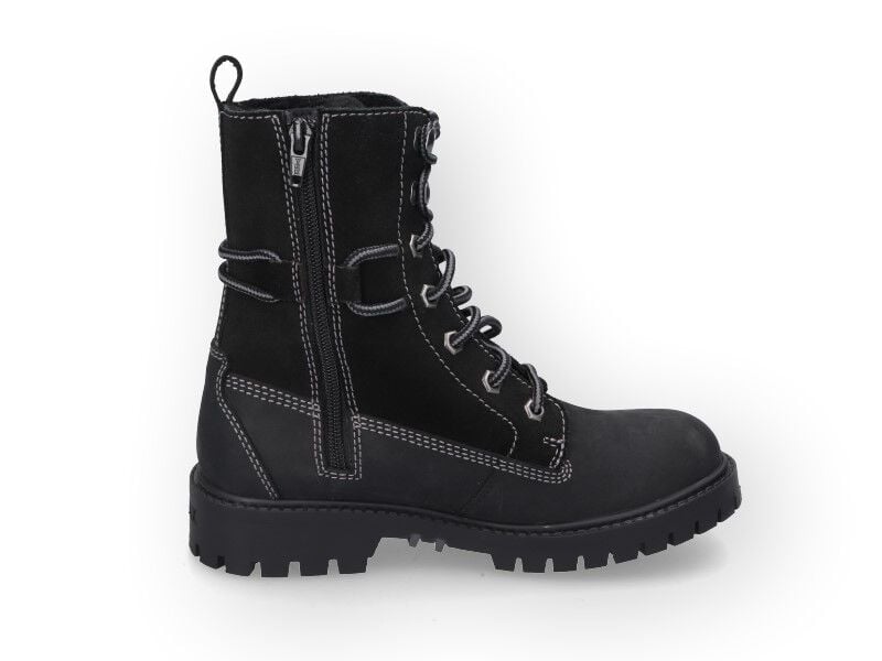 EMP "Schnürboots" Schnürstiefel Schwarz Von Dockers By Gerli