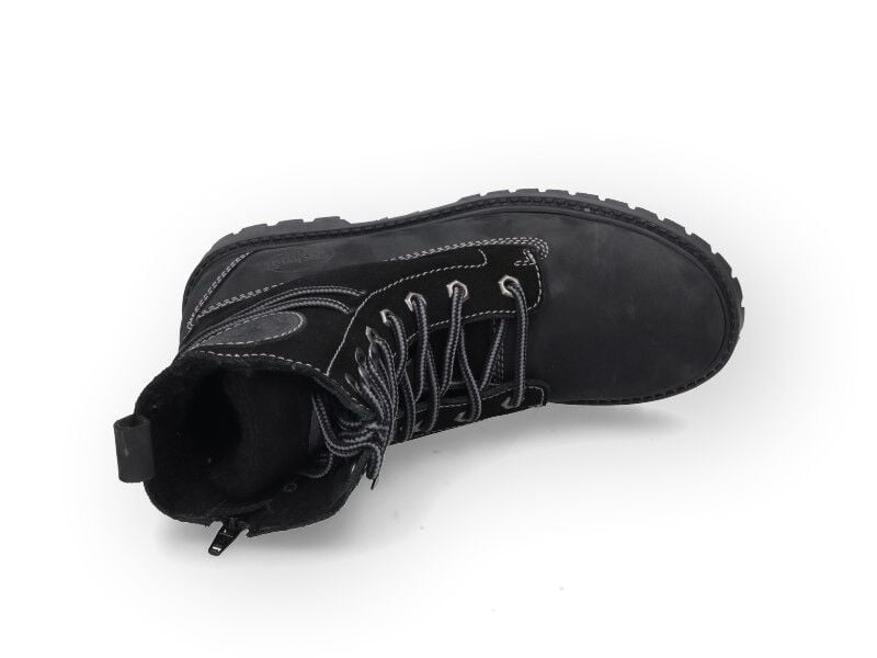 EMP "Schnürboots" Schnürstiefel Schwarz Von Dockers By Gerli