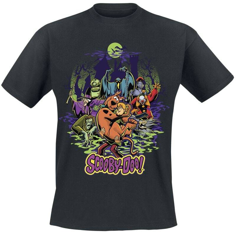 EMP "Scooby Doo Scooby Doo - Villains" T-Shirt schwarz von Deadpool