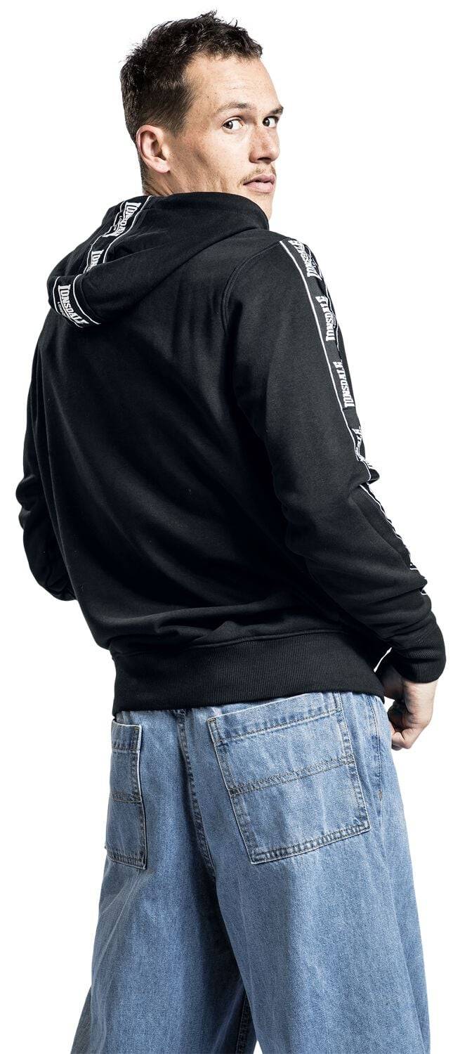 EMP "SCOUSBURGH" Kapuzenpullover Schwarz Von Lonsdale London