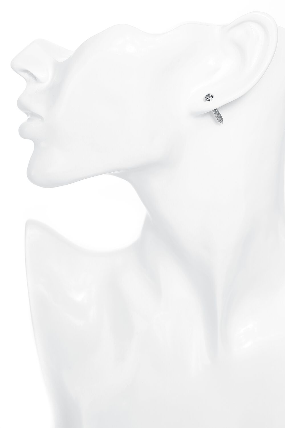 EMP "Screw" Ohrstecker-Set Silberfarben Von EtNox Hard And Heavy