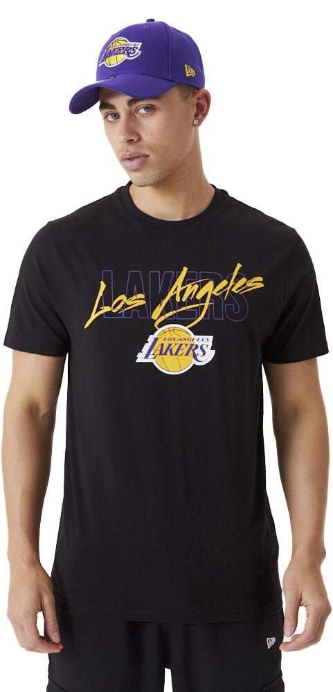 EMP "Script Tee - Los Angeles Lakers" T-Shirt schwarz von New Era - NBA
