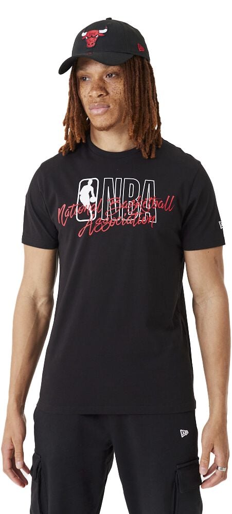 EMP "Script Tee - NBA Logo" T-Shirt schwarz von New Era - NBA