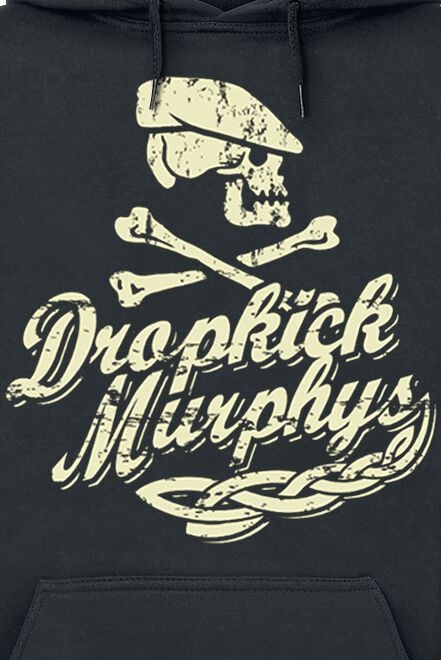 EMP "Scully Skull Ship" Kapuzenpullover Schwarz Von Dropkick Murphys