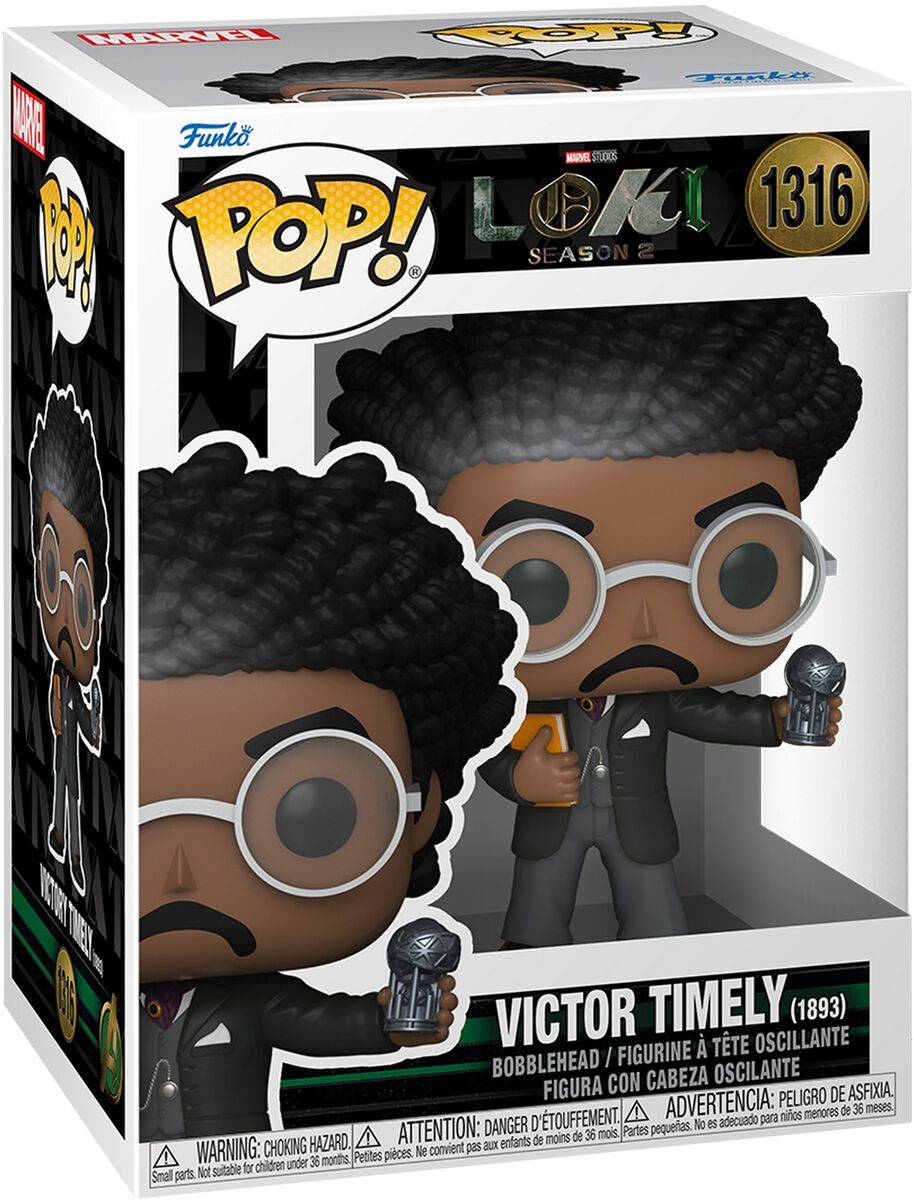 EMP "Season 2 - Victor Timely (1893) Vinyl Figur 1316" Funko Pop! multicolor von Loki