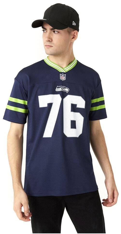 EMP "Seattle Seahawks Oversized Tee" T-Shirt dunkelblau von New Era - NFL