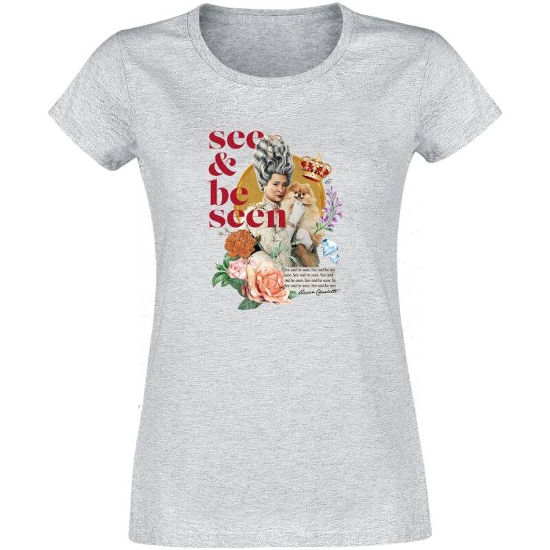EMP "See and Be Seen" T-Shirt grau meliert von Bridgerton