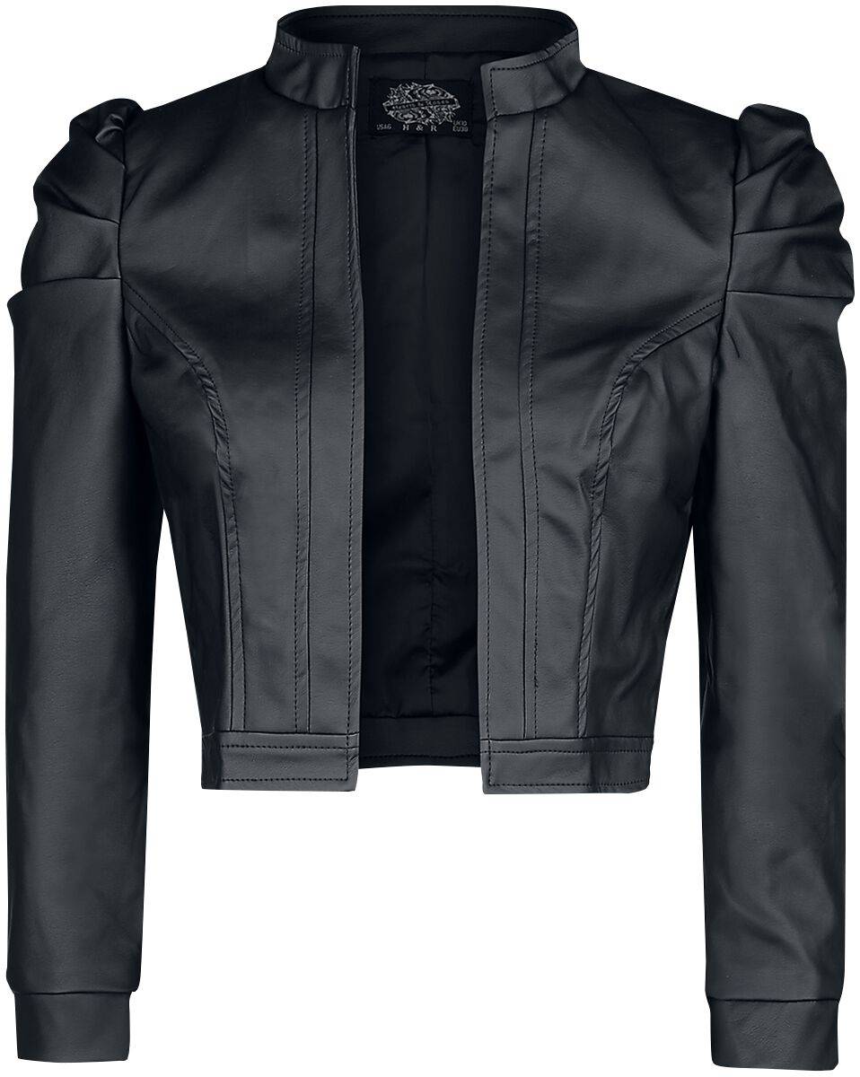 EMP "Serena Jacket" Kunstlederjacke schwarz von H&R London