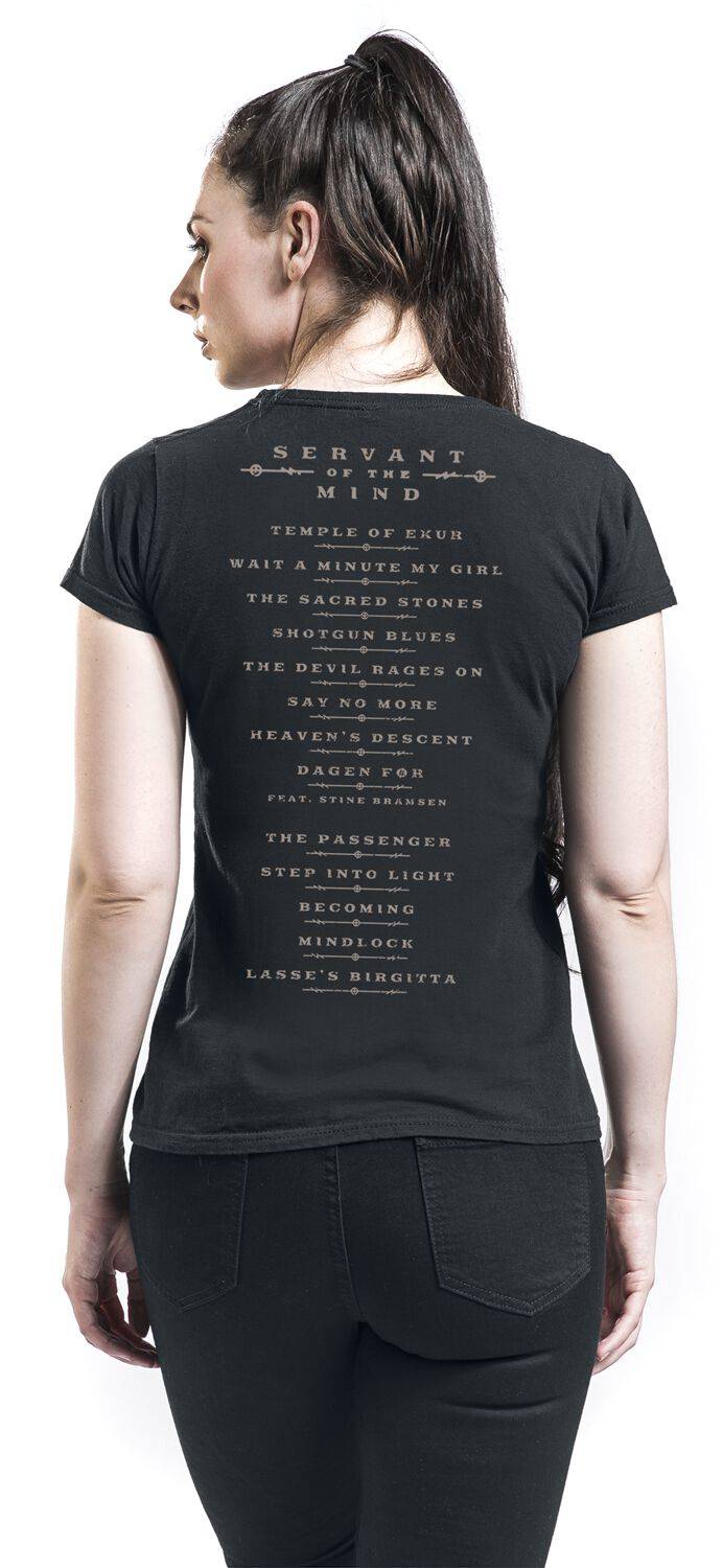 EMP "Servant Of The Mind" T-Shirt Schwarz Von Volbeat