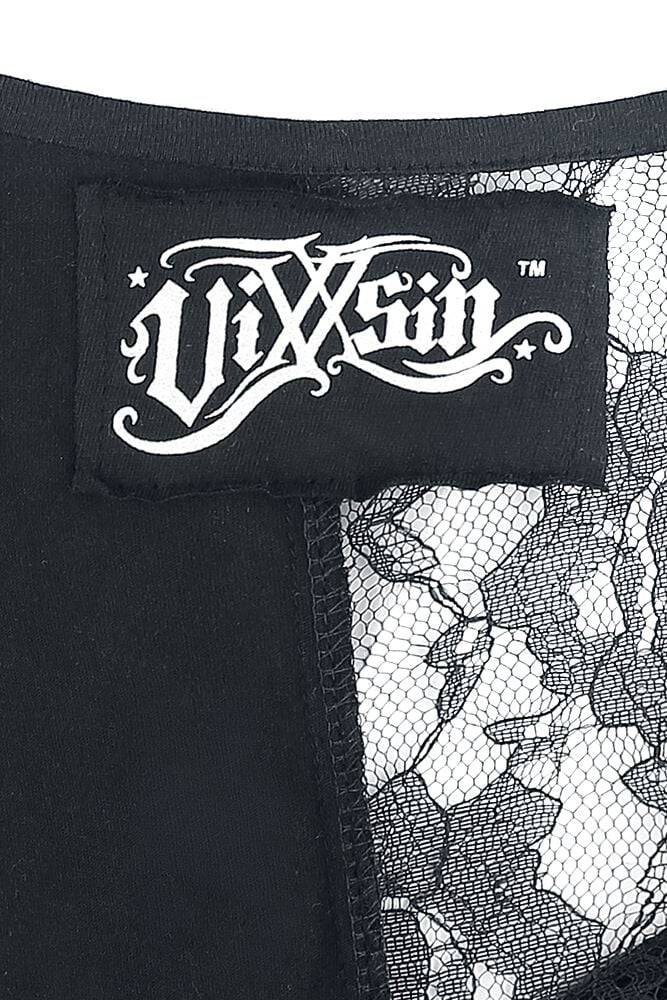 EMP "Shadow Angel Top" Langarmshirt Schwarz Von Vixxsin