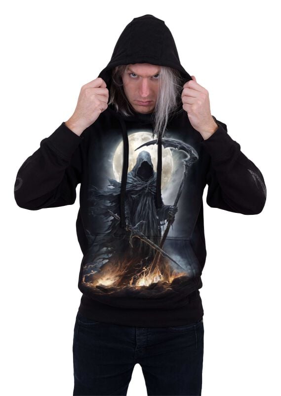 EMP "Shadow Rider" Kapuzenpullover Schwarz Von Spiral