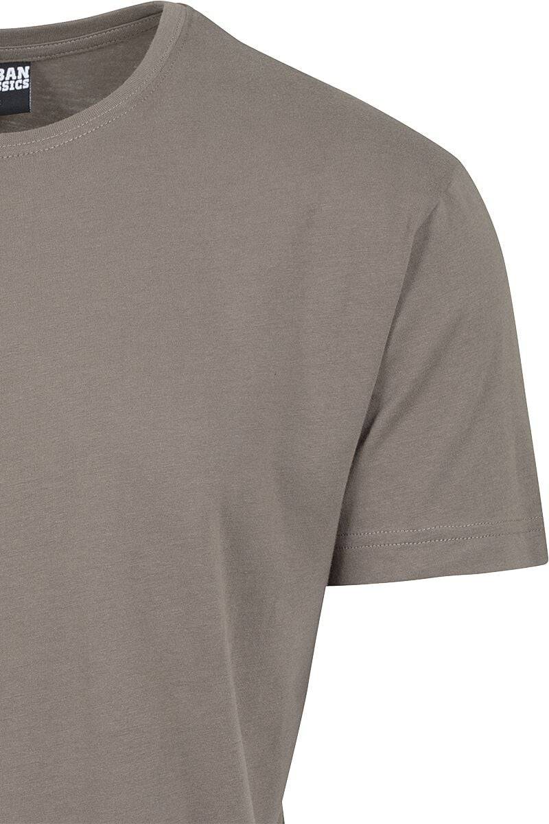 EMP "Shaped Long Tee" T-Shirt Khaki Von Urban Classics