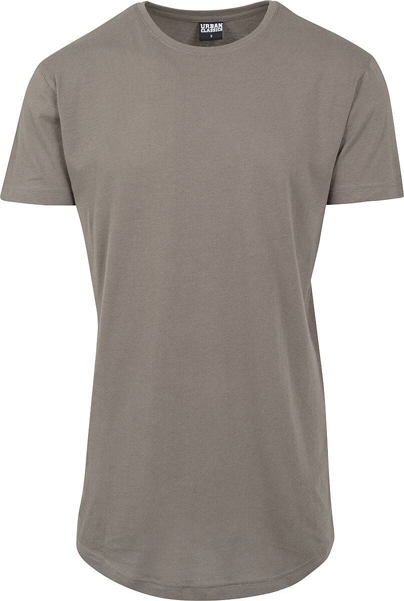 EMP "Shaped Long Tee" T-Shirt khaki von Urban Classics