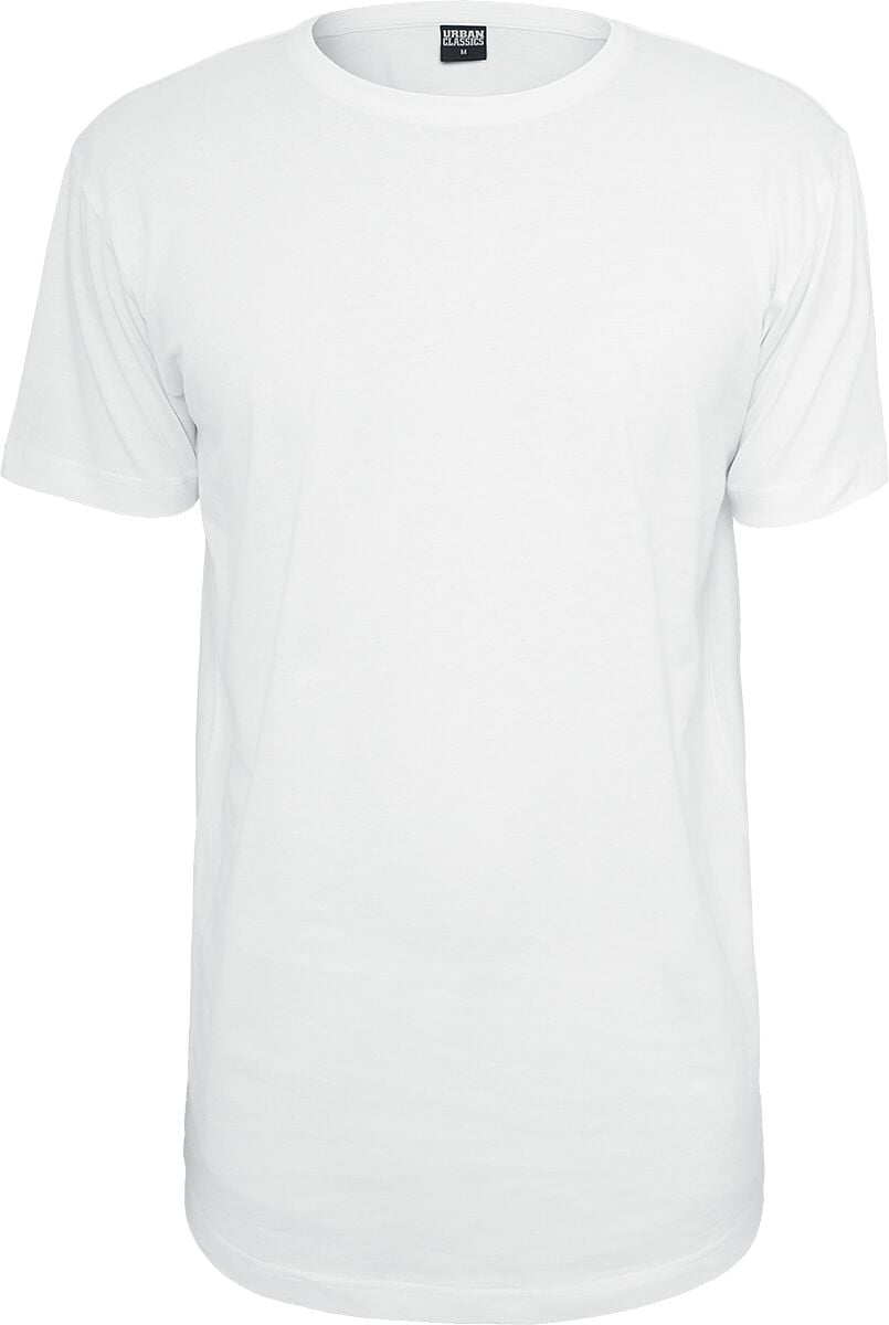 EMP "Shaped Long Tee" T-Shirt weiß von Urban Classics