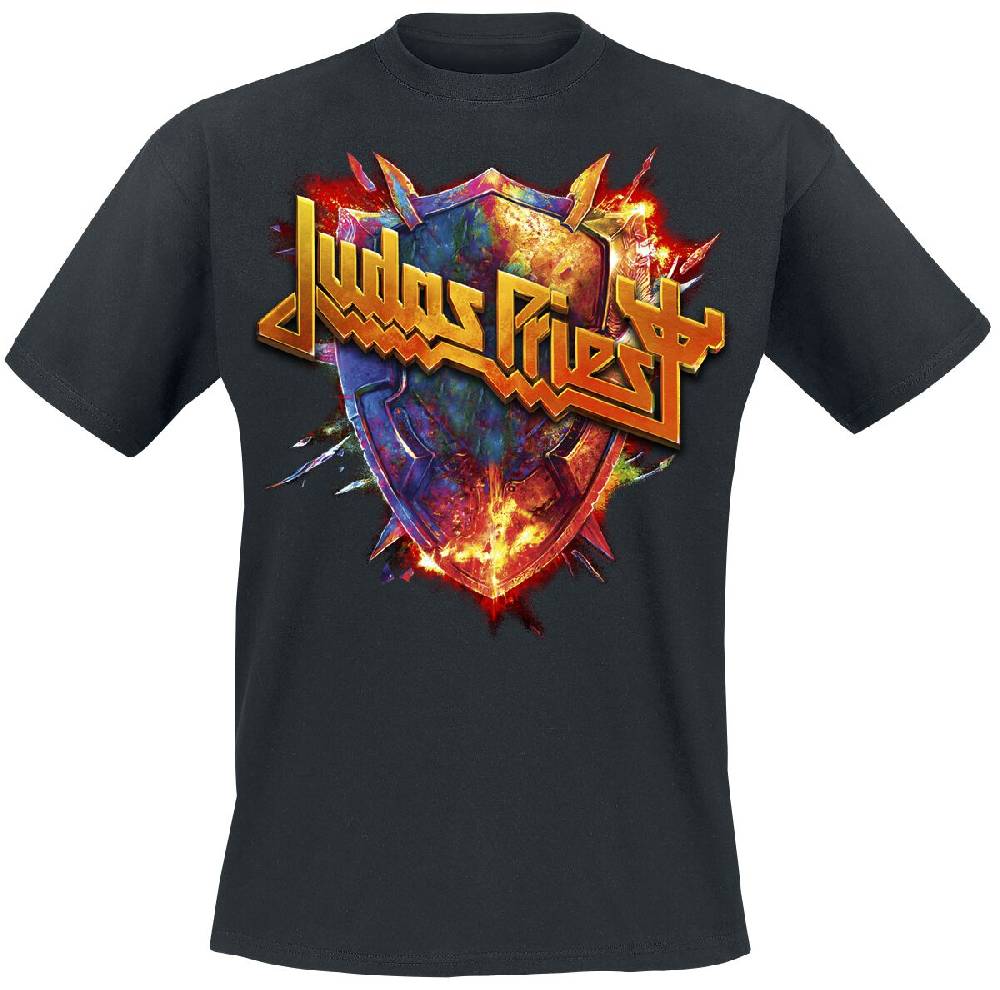 EMP "Shield Burst Logo" T-Shirt schwarz von Judas Priest