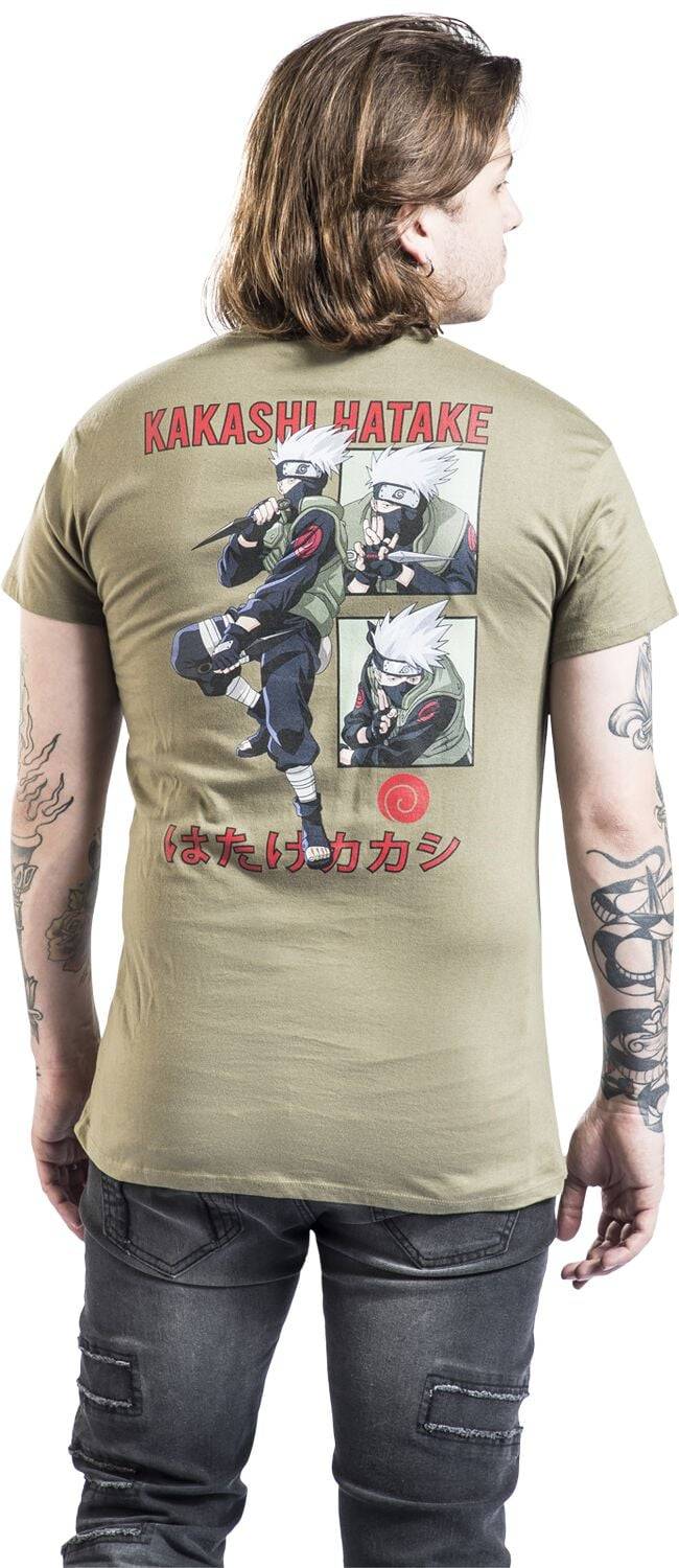 EMP "Shinobi Of Konohagakure" T-Shirt Khaki Von Naruto