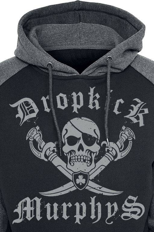 EMP "Shipping Up To Boston" Kapuzenpullover Schwarz/grau Von Dropkick Murphys
