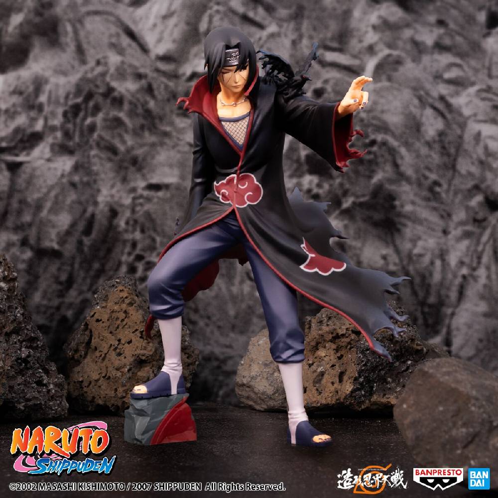 EMP "Shippuden - Banpresto - Uchiha Itachi (Colosseum Series)" Sammelfiguren Multicolor Von Naruto