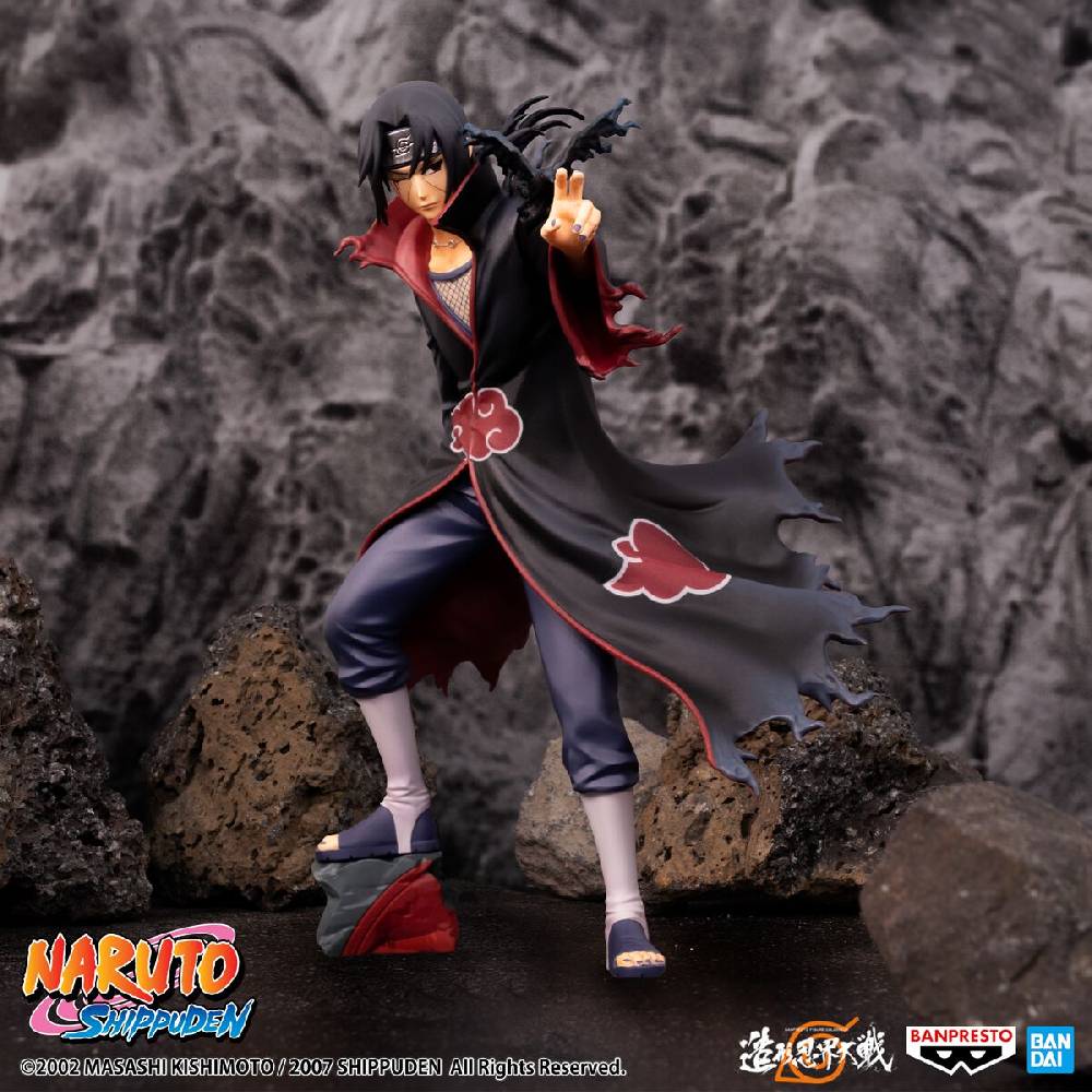 EMP "Shippuden - Banpresto - Uchiha Itachi (Colosseum Series)" Sammelfiguren Multicolor Von Naruto