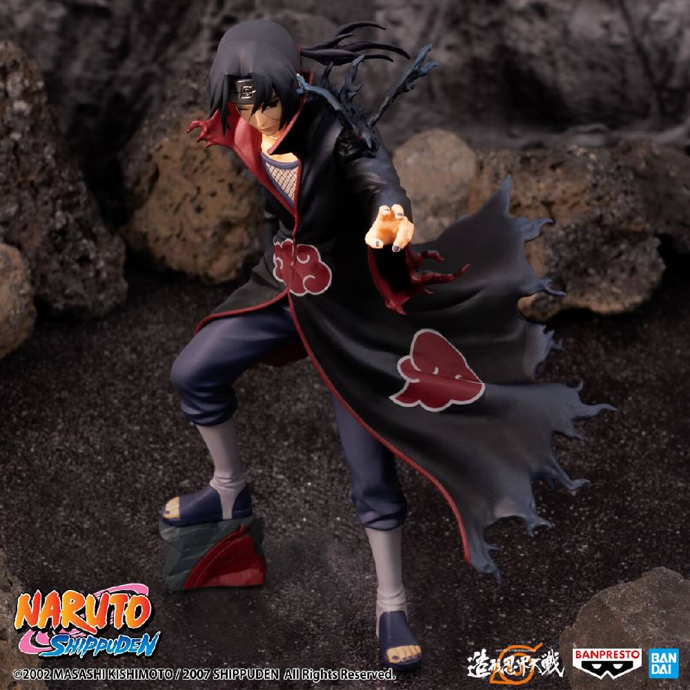 EMP "Shippuden - Banpresto - Uchiha Itachi (Colosseum Series)" Sammelfiguren Multicolor Von Naruto