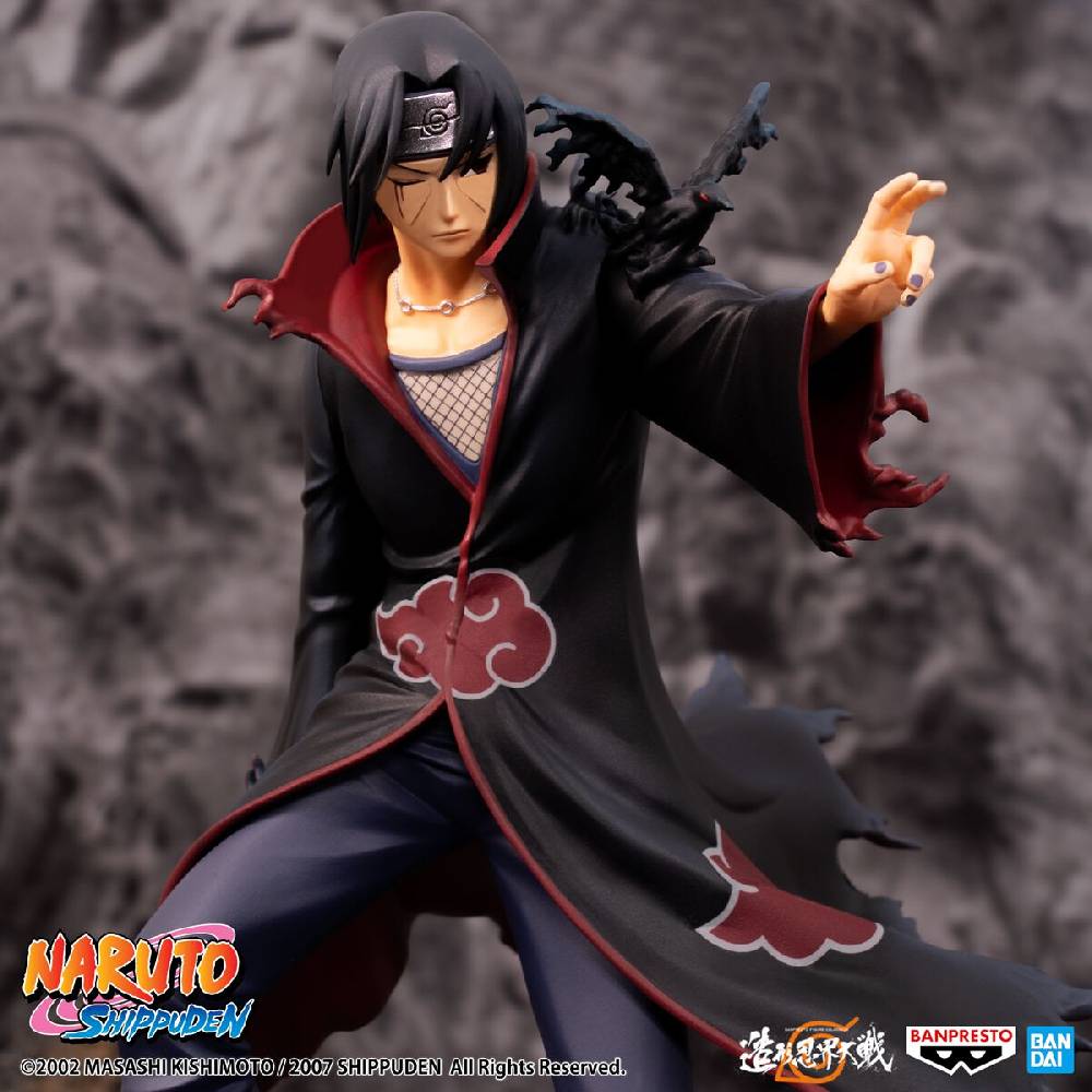 EMP "Shippuden - Banpresto - Uchiha Itachi (Colosseum Series)" Sammelfiguren Multicolor Von Naruto