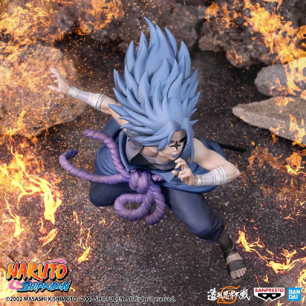 EMP "Shippuden - Banpresto - Uchiha Sasuke (Colosseum Series)" Sammelfiguren Multicolor Von Naruto
