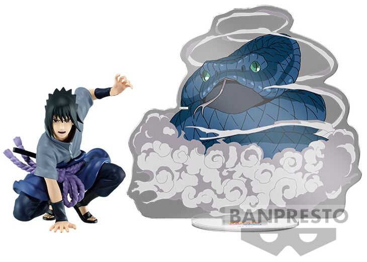EMP "Shippuden - Banpresto - Uchiha Sasuke (Panel Spectacle Figure Series)" Sammelfiguren Multicolor Von Naruto