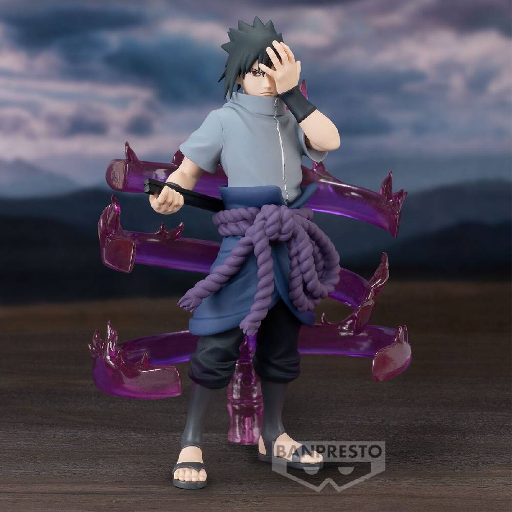 EMP "Shippuden - Banpresto - Uchiha Sasuke" Sammelfiguren Multicolor Von Naruto