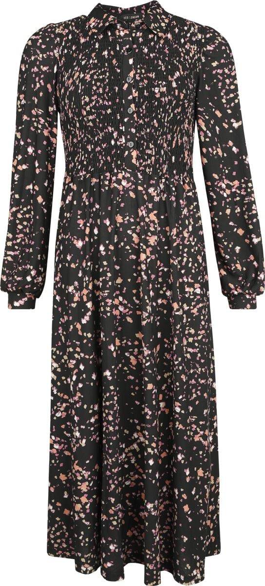 EMP "Shirred Bust Ditsy Floral Shirt Midi Dress" Mittellanges Kleid multicolor von QED London