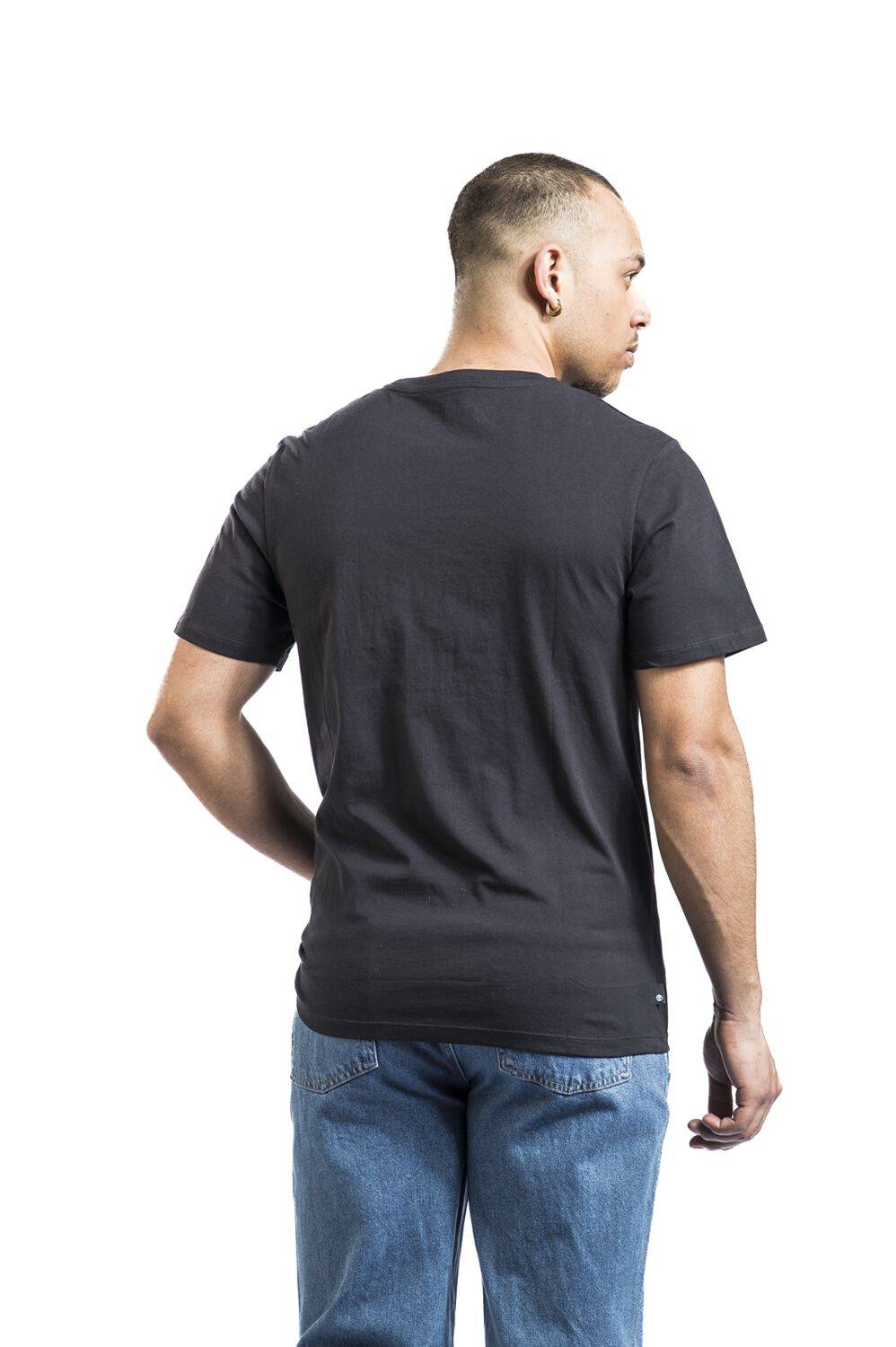 EMP "Short Sleeve Front Graphic Tee" T-Shirt Schwarz Von Timberland