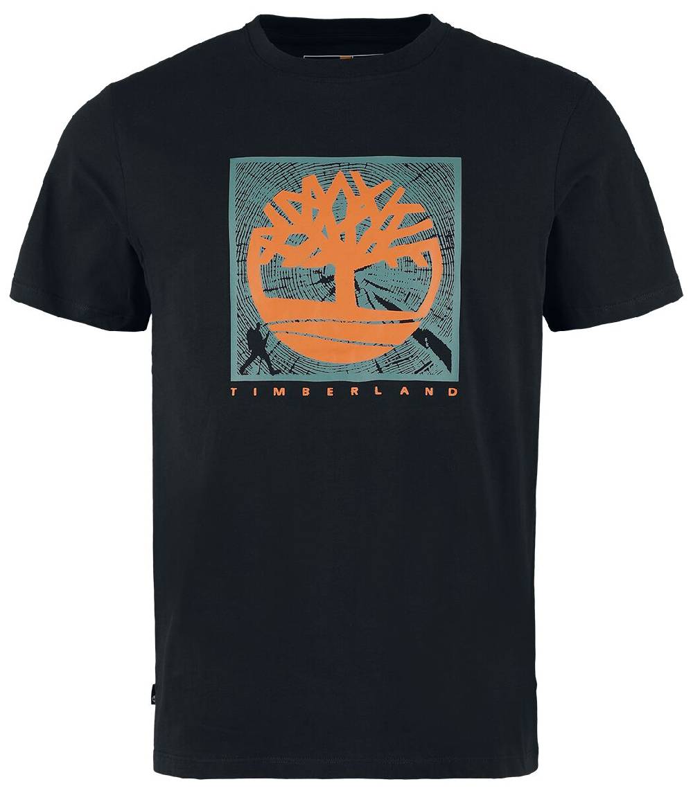 EMP "Short Sleeve Front Graphic Tee" T-Shirt schwarz von Timberland